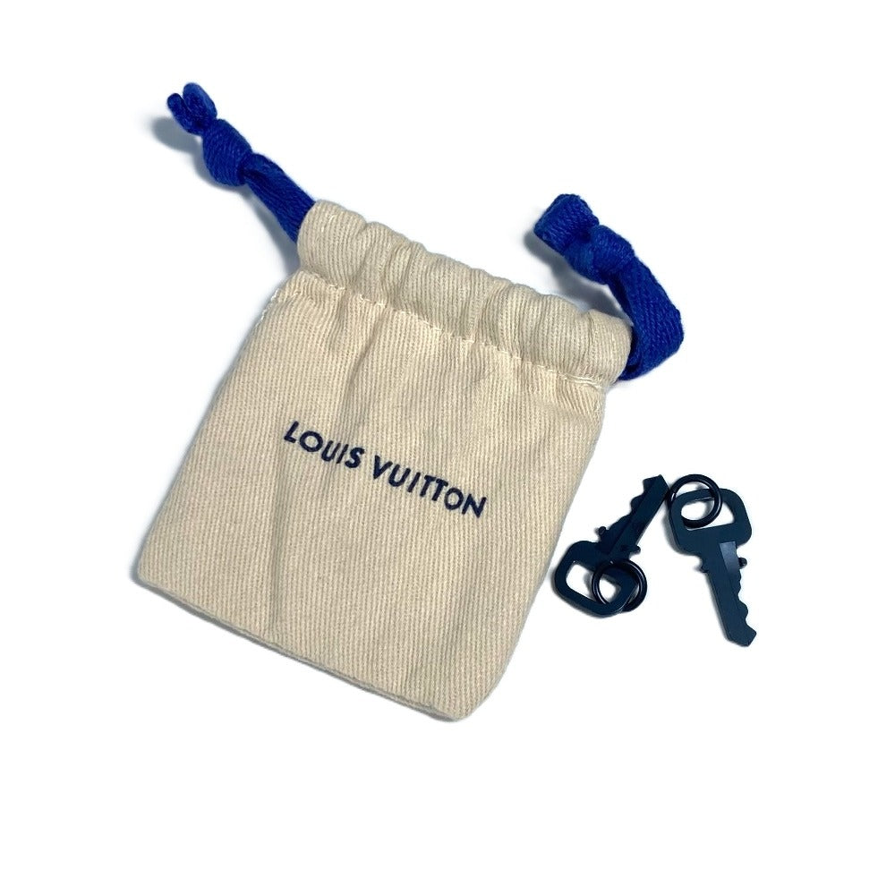 LOUIS VUITTON Boston Duffel bag M43684 Monogram canvas Navy Monogram ink upside down Keepall bandouliere50