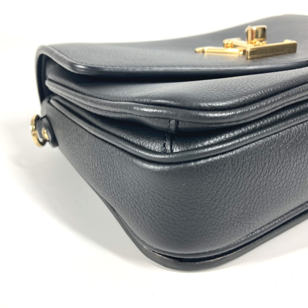 LOUIS VUITTON Shoulder Bag M22735 , Grained calf leather black Oxford