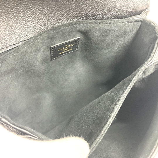 LOUIS VUITTON Shoulder Bag M22735 , Grained calf leather black Oxford