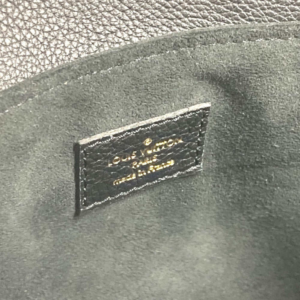 LOUIS VUITTON Shoulder Bag M22735 , Grained calf leather black Oxford