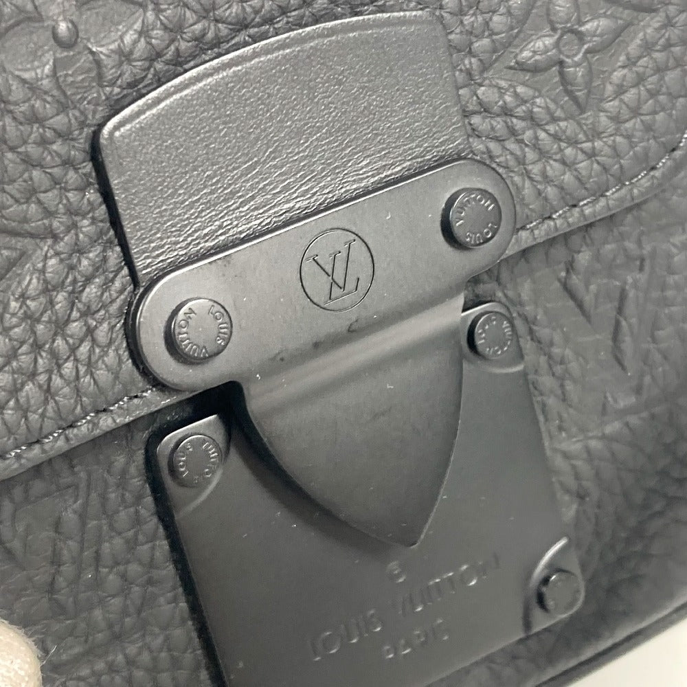 LOUIS VUITTON Shoulder Bag M83148 Taurillon Clemence Leather black Monogram Taurillon Clemence Pico S Rock unisex(Unisex) Used Authentic