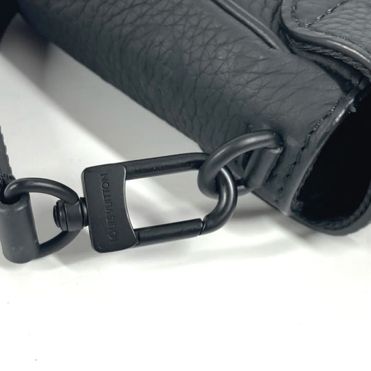 LOUIS VUITTON Shoulder Bag M83148 Taurillon Clemence Leather black Monogram Taurillon Clemence Pico S Rock unisex(Unisex) Used Authentic
