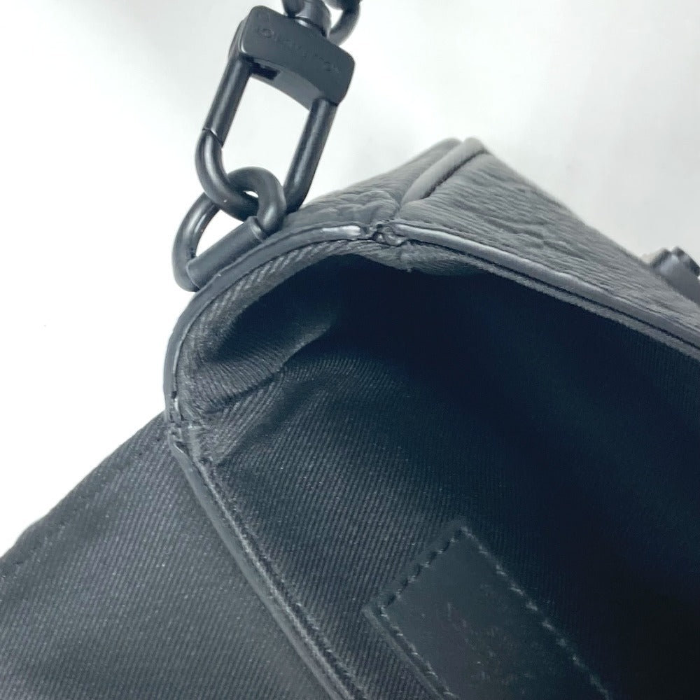LOUIS VUITTON Shoulder Bag M83148 Taurillon Clemence Leather black Monogram Taurillon Clemence Pico S Rock unisex(Unisex) Used Authentic