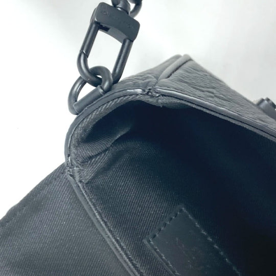 LOUIS VUITTON Shoulder Bag M83148 Taurillon Clemence Leather black Monogram Taurillon Clemence Pico S Rock unisex(Unisex) Used Authentic