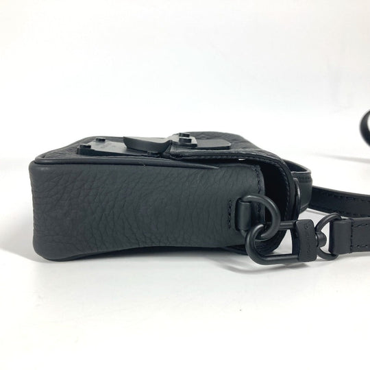 LOUIS VUITTON Shoulder Bag M83148 Taurillon Clemence Leather black Monogram Taurillon Clemence Pico S Rock unisex(Unisex) Used Authentic