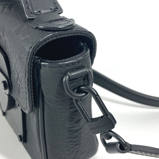LOUIS VUITTON Shoulder Bag M83148 Taurillon Clemence Leather black Monogram Taurillon Clemence Pico S Rock unisex(Unisex) Used Authentic