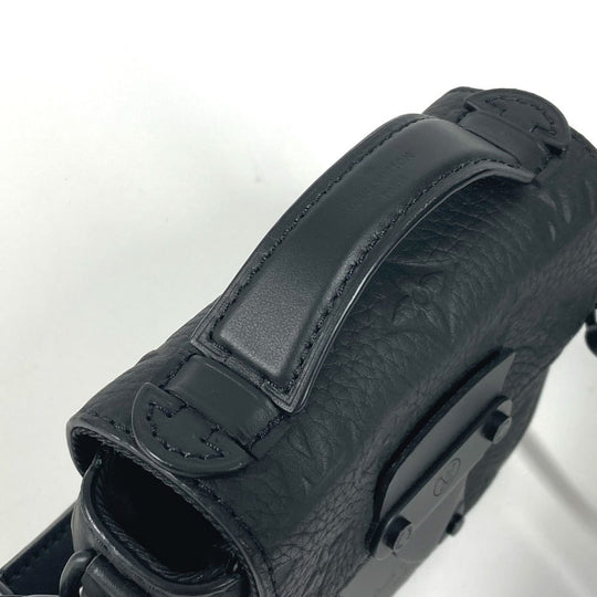 LOUIS VUITTON Shoulder Bag M83148 Taurillon Clemence Leather black Monogram Taurillon Clemence Pico S Rock unisex(Unisex) Used Authentic