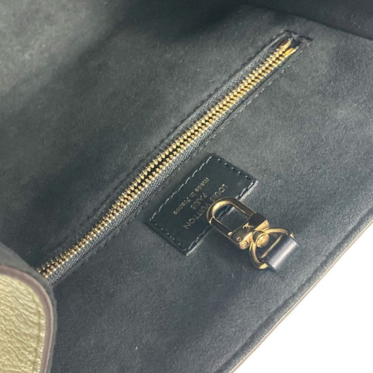 LOUIS VUITTON Handbag M45388 Monogram canvas, leather khaki Monogram Fold Tote PM Women Used Authentic