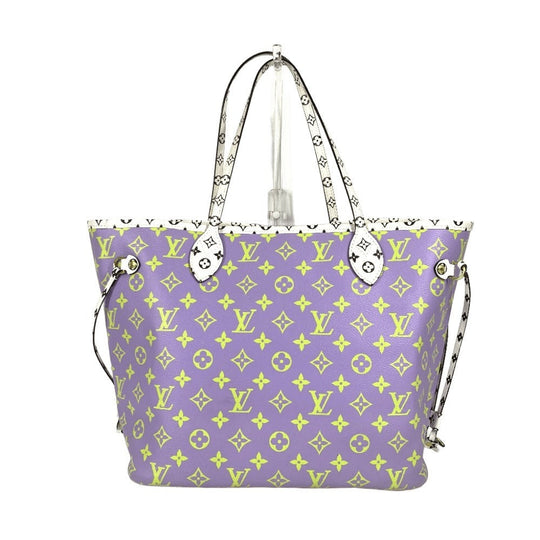 LOUIS VUITTON Shoulder Bag M44588 Monogram giant canvas Purple type Monogram Giant Neverfull MM Women Used Authentic