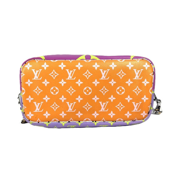 LOUIS VUITTON Shoulder Bag M44588 Monogram giant canvas Purple type Monogram Giant Neverfull MM Women Used Authentic