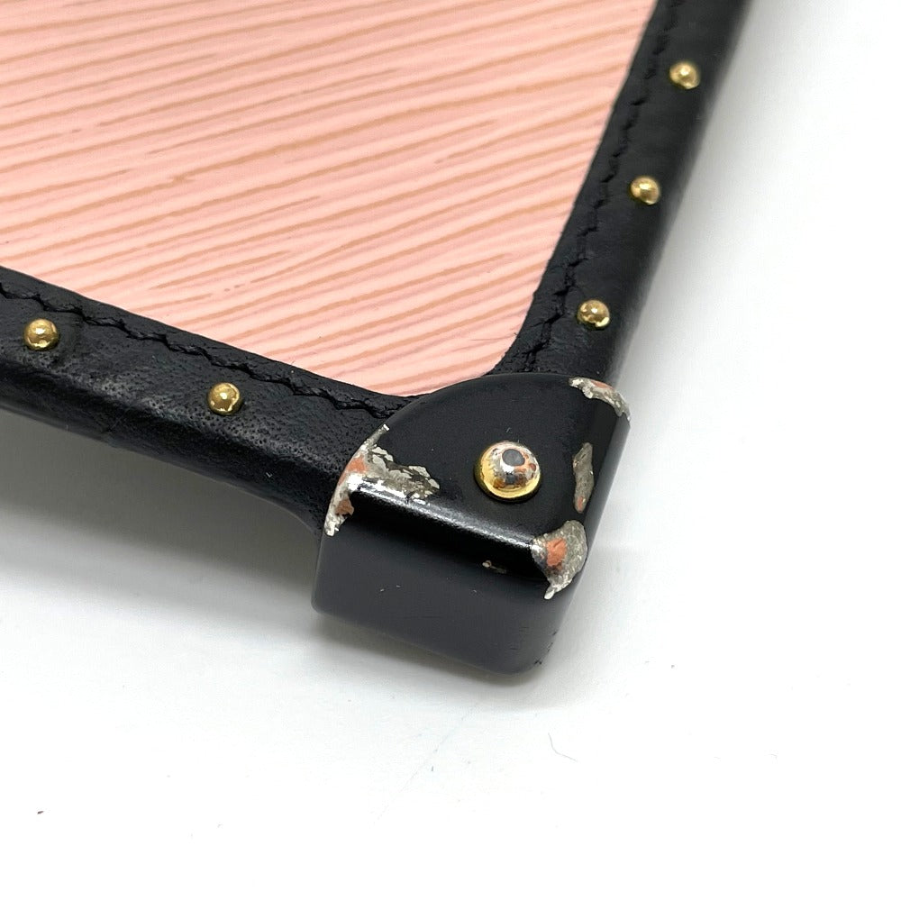 LOUIS VUITTON iPhone case M67895 Epi canvas pink Eye trunk light IPHONE X & XS Women Used Authentic