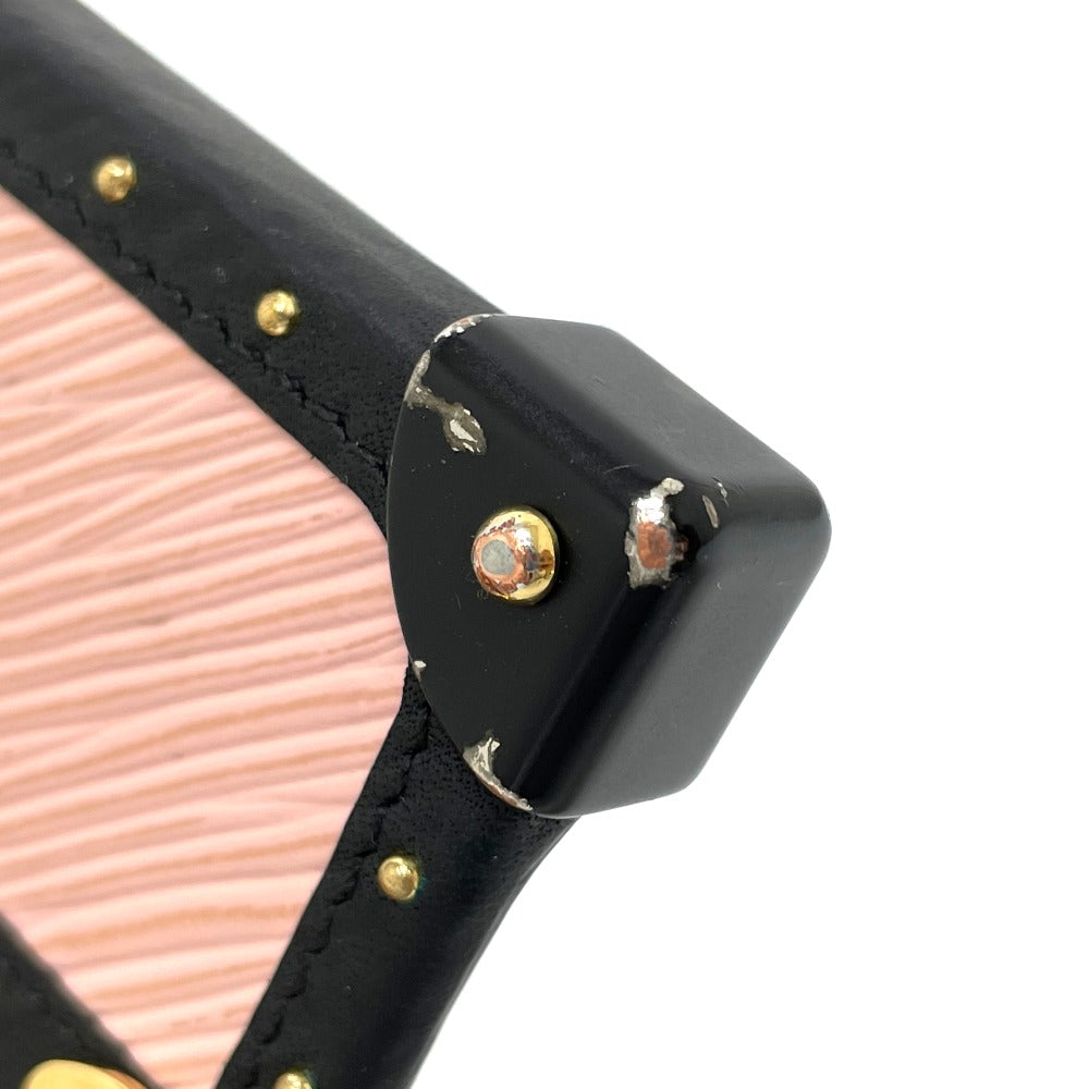 LOUIS VUITTON iPhone case M67895 Epi canvas pink Eye trunk light IPHONE X & XS Women Used Authentic