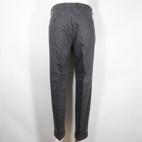 HERMES Pants wool gray mens 42 Used Authentic