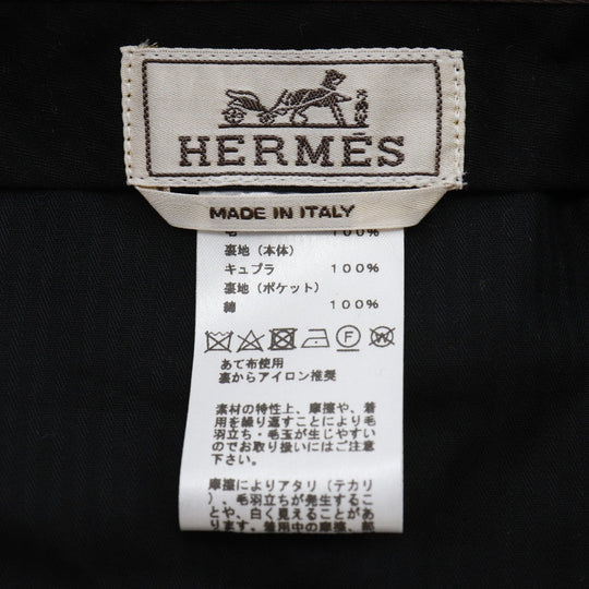 HERMES Pants wool gray mens 42 Used Authentic