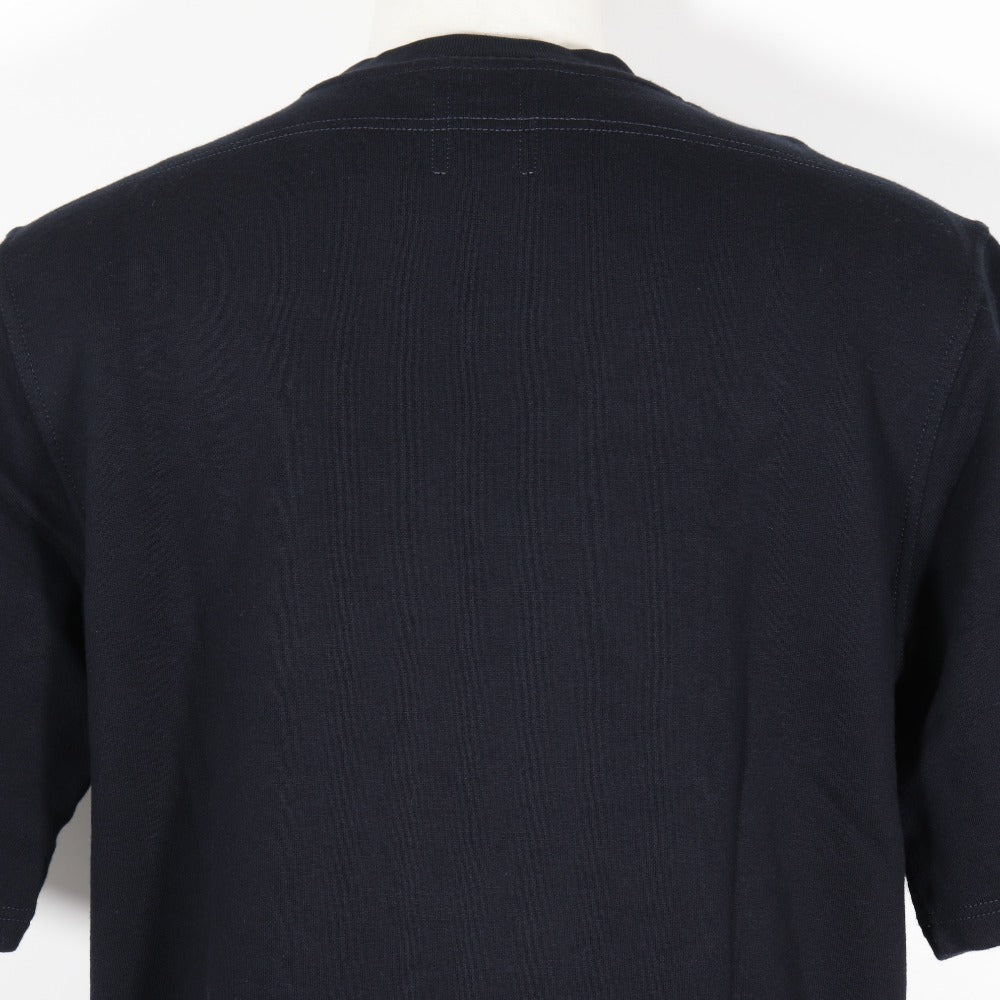 HERMES sweat cotton black Short sleeve mens S Used Authentic