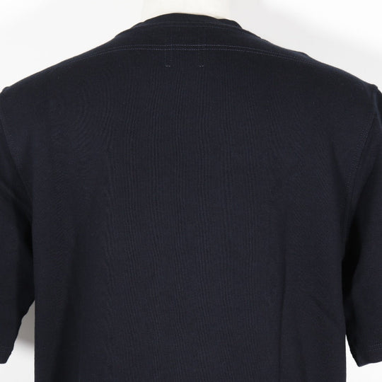 HERMES sweat cotton black Short sleeve mens S Used Authentic