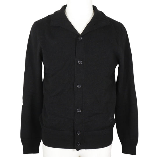 LOUIS VUITTON knit RM172Q KC7 HAN42W cashmere black cardigan mens XS Used Authentic