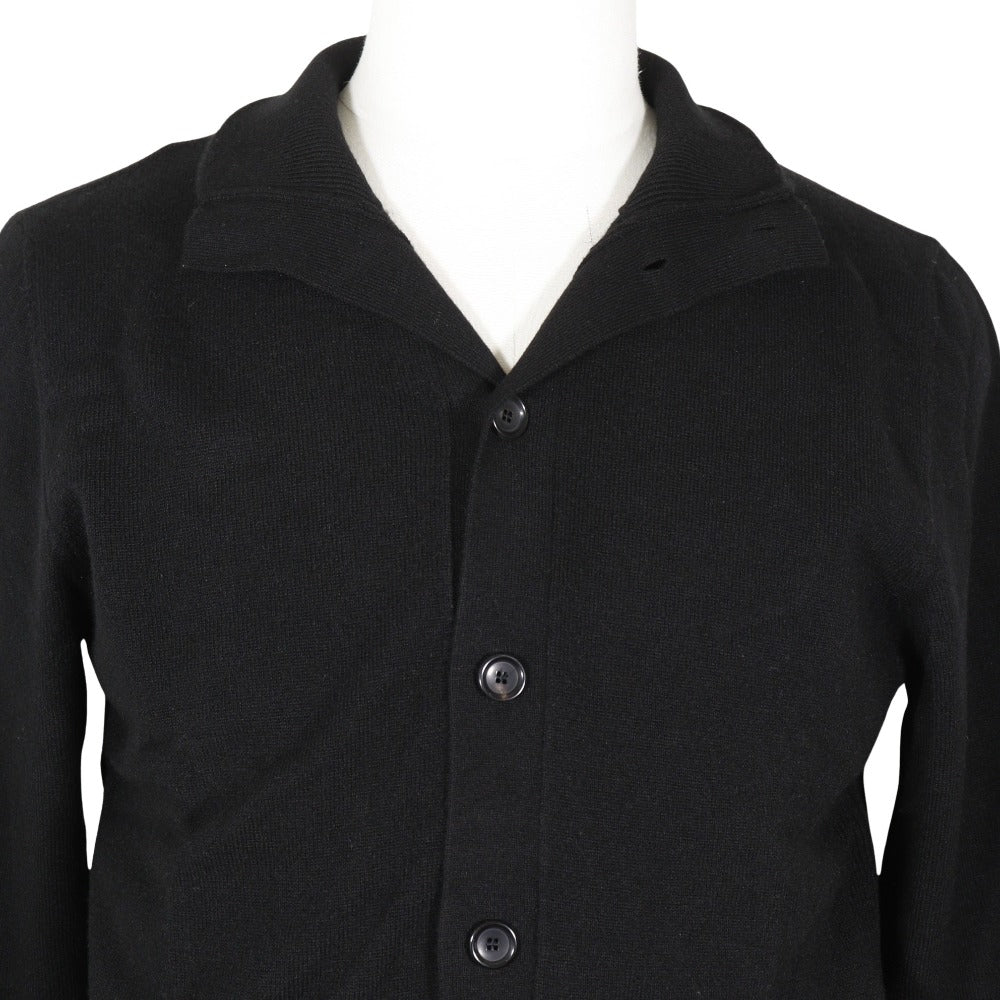 LOUIS VUITTON knit RM172Q KC7 HAN42W cashmere black cardigan mens XS Used Authentic