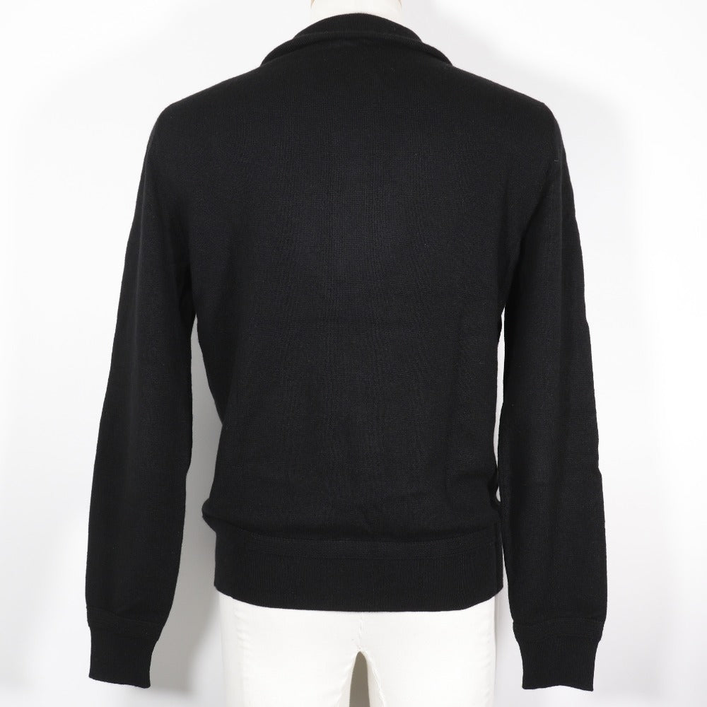LOUIS VUITTON knit RM172Q KC7 HAN42W cashmere black cardigan mens XS Used Authentic