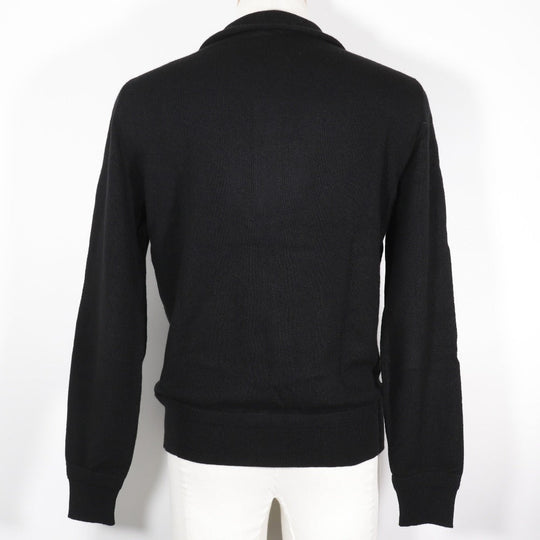 LOUIS VUITTON knit RM172Q KC7 HAN42W cashmere black cardigan mens XS Used Authentic
