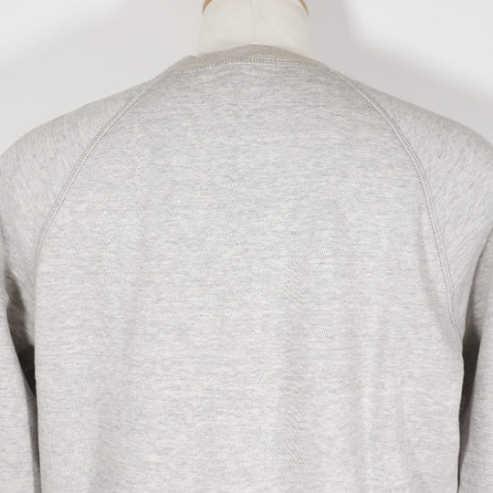 LOUIS VUITTON sweat RM182M GVR HFY05W cotton gray 18AW trainer Up side down mens S Used Authentic