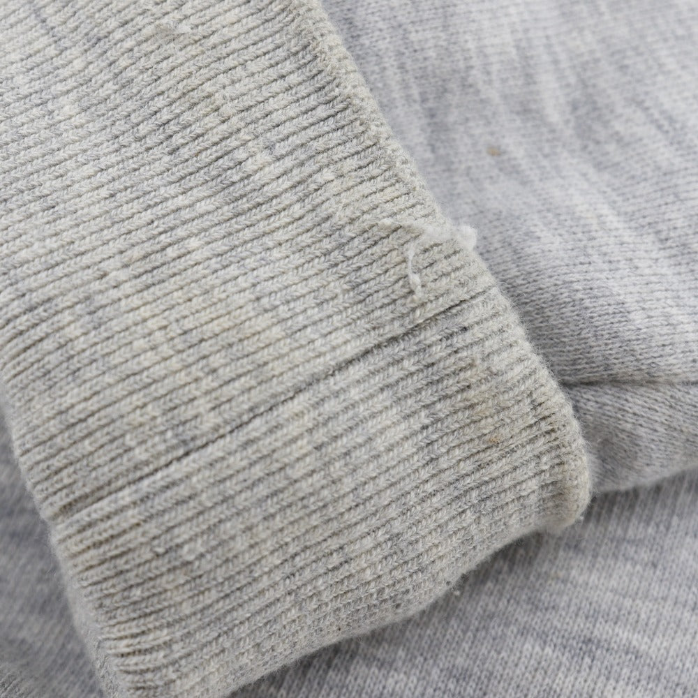 LOUIS VUITTON sweat RM182M GVR HFY05W cotton gray 18AW trainer Up side down mens S Used Authentic