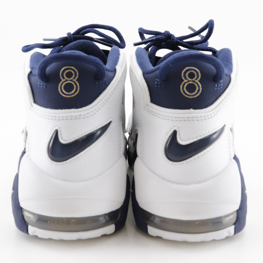 NIKE sneakers 414962-104 leather Two-tone (navy) AIR MORE UPTEMPO OLYMPIC Air More Uptempo Olympics 8.5