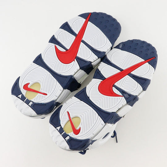 NIKE sneakers 414962-104 leather Two-tone (navy) AIR MORE UPTEMPO OLYMPIC Air More Uptempo Olympics 8.5
