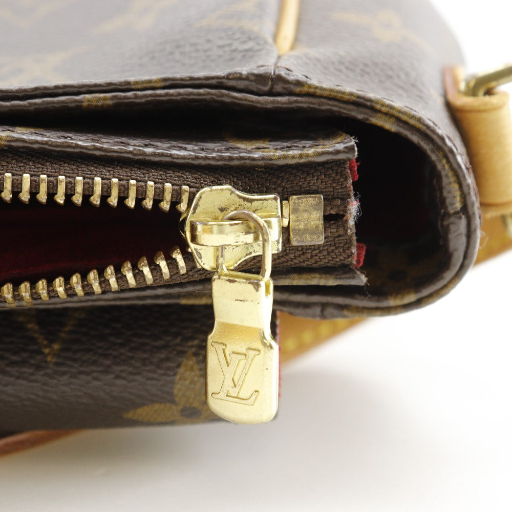 LOUIS VUITTON Shoulder Bag M51165 Monogram canvas Brown Viva CitePM Women Used Authentic