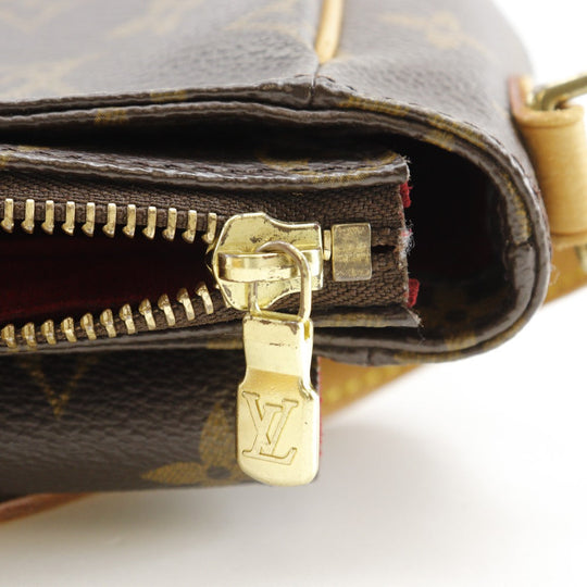 LOUIS VUITTON Shoulder Bag M51165 Monogram canvas Brown Viva CitePM Women Used Authentic