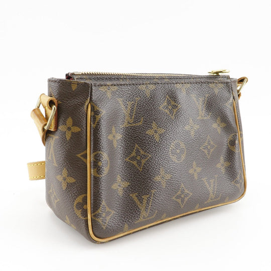 LOUIS VUITTON Shoulder Bag M51165 Monogram canvas Brown Viva CitePM Women Used Authentic
