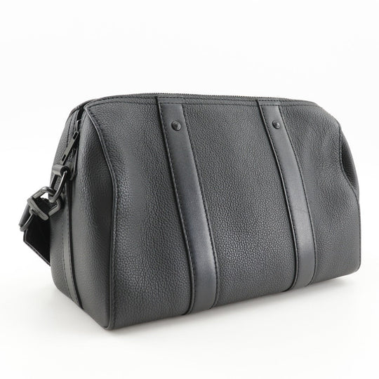 LOUIS VUITTON Shoulder Bag M59255 Calfskin black LV Aerogram City Keepall
