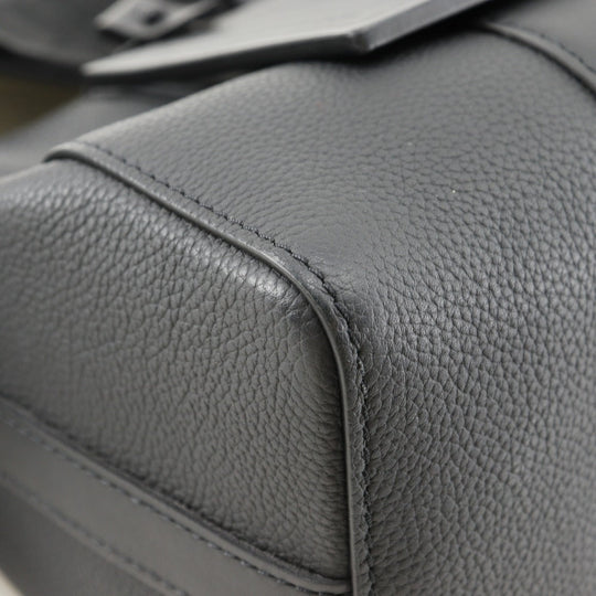 LOUIS VUITTON Shoulder Bag M59255 Calfskin black LV Aerogram City Keepall