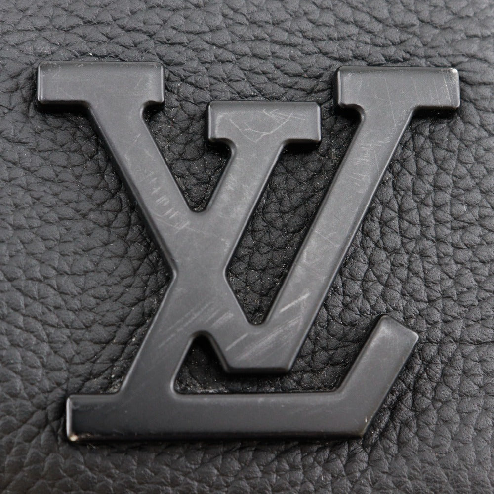 LOUIS VUITTON Shoulder Bag M59255 Calfskin black LV Aerogram City Keepall