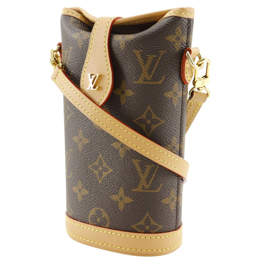 LOUIS VUITTON Shoulder Bag M80874 Monogram canvas Brown fold me pouch