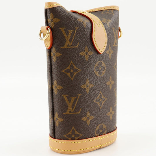 LOUIS VUITTON Shoulder Bag M80874 Monogram canvas Brown fold me pouch