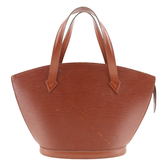 LOUIS VUITTON Handbag M52273 Epi Leather Brown Sun jack Women Used Authentic