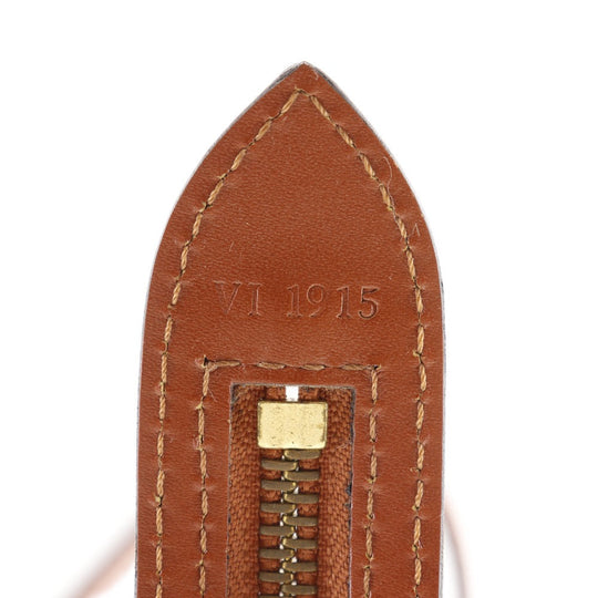 LOUIS VUITTON Handbag M52273 Epi Leather Brown Sun jack Women Used Authentic