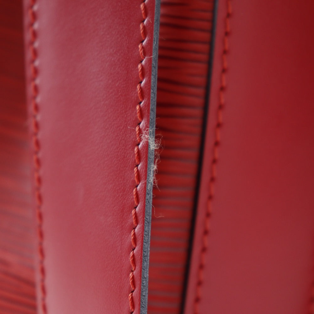 LOUIS VUITTON Shoulder Bag M80207 Epi Leather Red Sack de Paul Women Used Authentic
