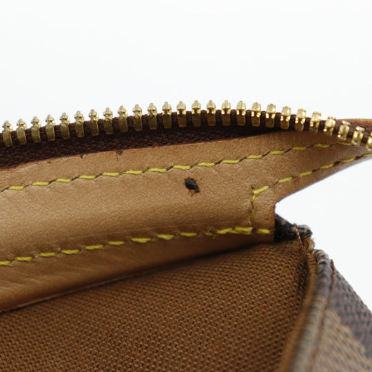 LOUIS VUITTON Tote Bag N99037 Damier canvas Brown Columbine Women Used Authentic