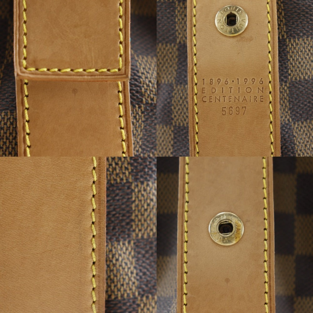 LOUIS VUITTON Tote Bag N99037 Damier canvas Brown Columbine Women Used Authentic