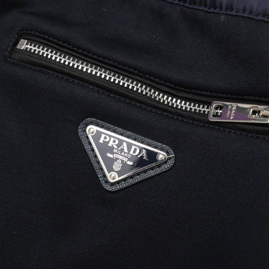 PRADA Pants UJP139 sweat Dark navy mens S Used Authentic