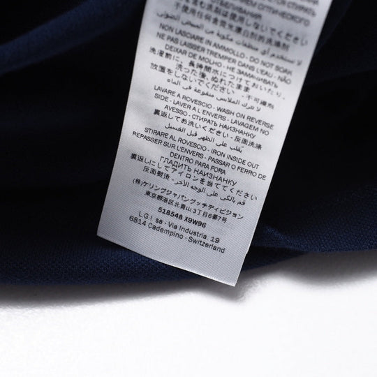 GUCCI one piece cotton Navy Girls 12 Used Authentic