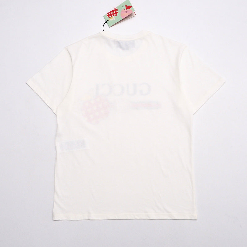 GUCCI Short sleeve T-shirt 548334XJDNC cotton Ivory mens XS�i170/88A�j Used Authentic