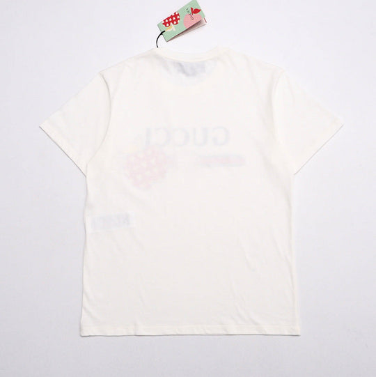 GUCCI Short sleeve T-shirt 548334XJDNC cotton Ivory mens XS�i170/88A�j Used Authentic