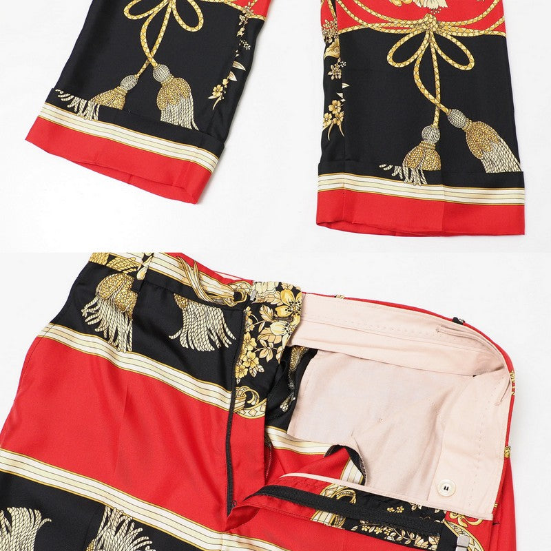 GUCCI setup 550968/545289 silk Black / red Women 40 Used Authentic