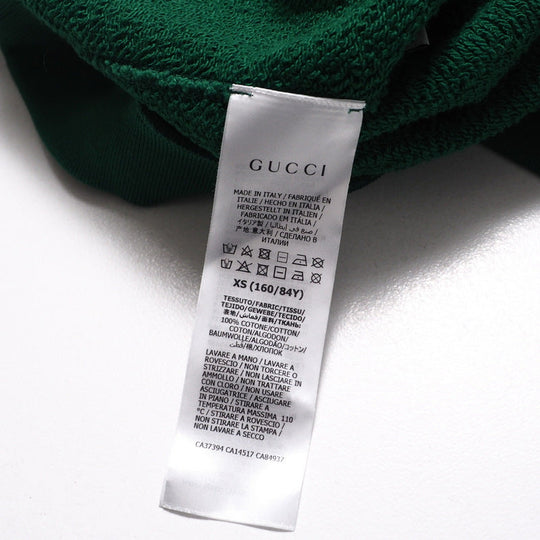 GUCCI sweat 631695 sweat green XS (160/84Y)