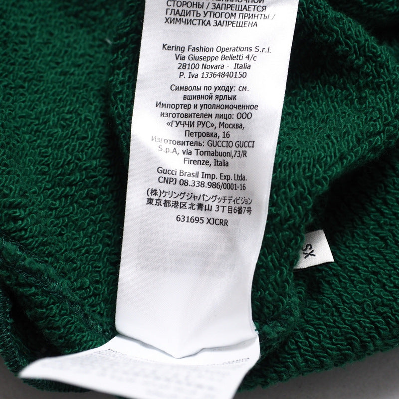 GUCCI sweat 631695 sweat green XS (160/84Y)