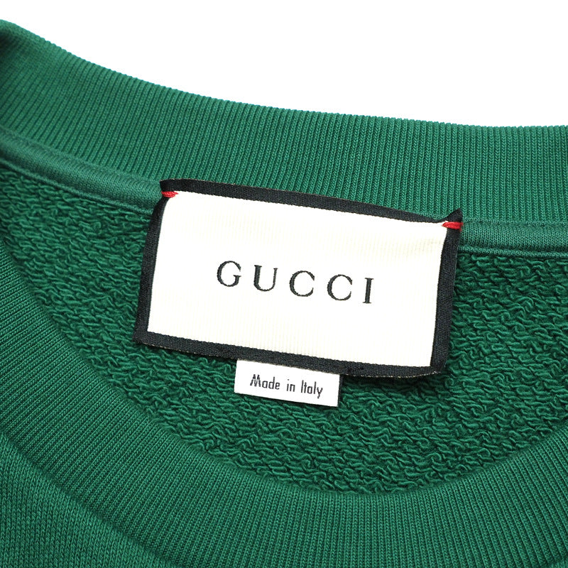 GUCCI sweat 631695 sweat green XS (160/84Y)