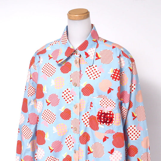 GUCCI one piece 663365 cotton Light blue Women 40 Used Authentic